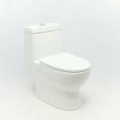 Унитаз-моноблок SM9601, сиденье тонкое ДП, арматура (с гофрой и подводкой) Унитаз-моноблок SM9601, сиденье тонкое ДП, арматура (с гофрой и подводкой)