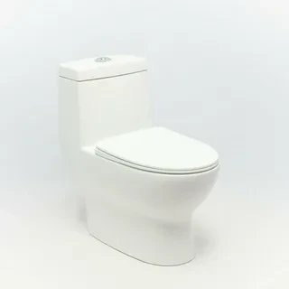 Унитаз-моноблок SM9601, сиденье тонкое ДП, арматура (с гофрой и подводкой) 