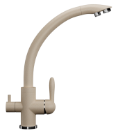 Смеситель Ulgran U-017-328, бежевый