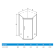 Душевое ограждение Erlit ER10109V-C4 (900x900x2000) пятиугольное, тонированное