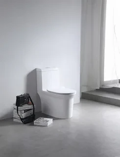 Унитаз-моноблок SM9610, сиденье тонкое ДП, арматура (с гофрой и подводкой) 