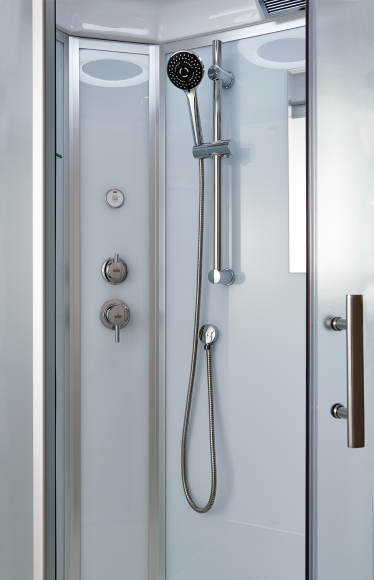 Timo Standart T-6620 Silver Fabric L душевая кабина (120*85*220), шт