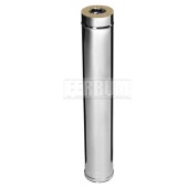 Ферум Сэндвич-дымоход (н/ж.ст0,5мм+оцин) 1,0м Ф250х350