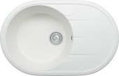 Кухонная мойка TOLERO Classic R-116 (№923 (Белый)) Кухонная мойка TOLERO Classic R-116 (№923 (Белый))