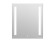 Зеркало LED 020 base 70x80 с подсветкой прямоугольное