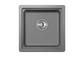 KS-4501U, АЛЮМИНИУМ, кухонная мойка, кварц KS-4501U, АЛЮМИНИУМ, кухонная мойка, кварц