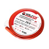 Теплоизоляция трубная 28х4 красная 10 м Valfex (130 м)