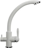 Смеситель Ulgran U-017-341, ультра-белый