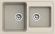 EWIGSTEIN Мойка ELEGANT 80D  2-чаши 780*480мм темно-бежевый арт.EW-