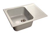 GRANFEST Мойка STANDART 645L  1-чаша+крыло 645*498мм серый арт.GF- GRANFEST Мойка STANDART 645L  1-чаша+крыло 645*498мм серый арт.GF-