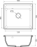 GRANFEST Мойка VERTEX 580  1-чаша 580*500мм песочный арт.GF- GRANFEST Мойка VERTEX 580  1-чаша 580*500мм песочный арт.GF-