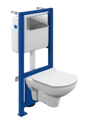 Комплект DELFI CO DPL EO slim инсталляция BLACK кнопка LEON пластик хром глянцевый Комплект DELFI CO DPL EO slim инсталляция BLACK кнопка LEON пластик хром глянцевый