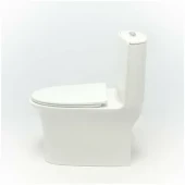 Унитаз-моноблок SM9612 безободковый, сиденье тонкое ДП, арматура (с гофрой и подводкой) Унитаз-моноблок SM9612 безободковый, сиденье тонкое ДП, арматура (с гофрой и подводкой)