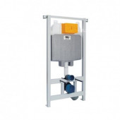  Комплект:Инсталляция OLI 74 (0580*1150*0120), пневм.+Панель слива  KARISMA  пластик хр. гл