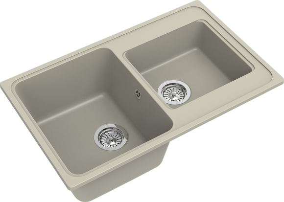 EWIGSTEIN Мойка ELEGANT 80D  2-чаши 780*480мм топаз арт.EW-