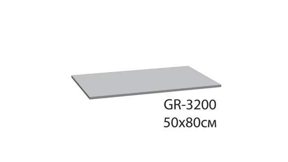 Коврик для ванной Grampus, GR-3204L, черный, 50х80 см