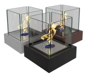 Биокамин настольный Zefire Quant Metall черный Биокамин настольный Zefire Quant Metall черный