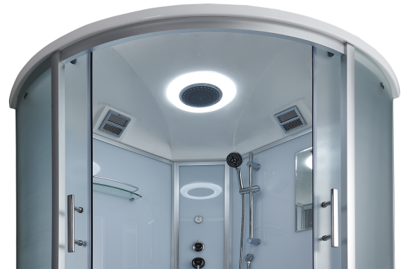 Timo Standart Т-6625 Silver F душевая кабина (125*125*220), шт