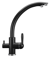 Смеситель Ulgran U-017-344, ультра-черный