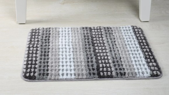 Коврик для ванной Grampus Point, GR-5201K, серый, 40х60 см