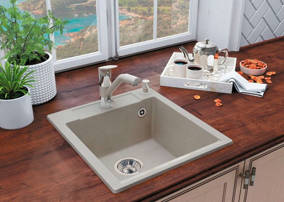 Кухонная мойка Polygran ARGO-460 №16 Черн