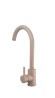 FK01D Смеситель для кухни нержавейка, бежевый EvaGold
