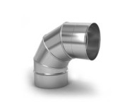 Колено (нерж. сталь 0,5мм) угол 90` Ф115