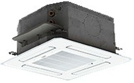 Фанкойл кассетный четырехпоточный стандартный 2-трубный MAJATSU MJVE112H0EN1D