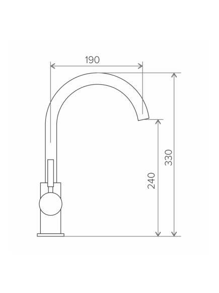 Смеситель кухонный TOLERO Sevilla