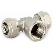 Тройник компрессионный с внутренней резьбой 20х3/4х20 COMPIPE