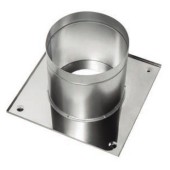 Ферум Потолочно проходной узел (нерж. сталь 0,5мм) Ф150 Ферум Потолочно проходной узел (нерж. сталь 0,5мм) Ф150