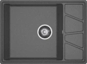 GRANFEST Мойка VERTEX 680L  1-чаша+крыло 680*500мм графит арт.GF- GRANFEST Мойка VERTEX 680L  1-чаша+крыло 680*500мм графит арт.GF-