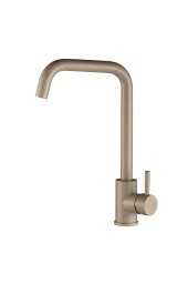 FK02D Смеситель для кухни нержавейка, бежевый EvaGold FK02D Смеситель для кухни нержавейка, бежевый EvaGold