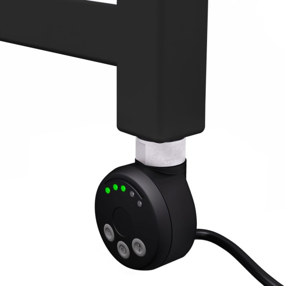 Полотенцесушитель электрический Lemark Atlantiss LM32607REBL П7 500x600, левый/правый, черный