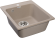 GRANFEST Мойка QUARZ 17  1-чаша 420*480мм песочный  арт.GF-Z-