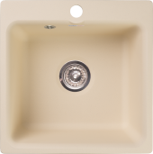 GRANFEST Мойка SMART 430  1-чаша 432*432мм бежевый арт.GF-SM-