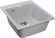 GRANFEST Мойка QUARZ 17  1-чаша 420*480мм серый арт.GF-Z-
