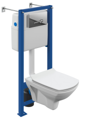 Комплект CARINA XL CO DPL EO slim инсталляция VECTOR кнопка ACTIS пластик хром глянцевый Комплект CARINA XL CO DPL EO slim инсталляция VECTOR кнопка ACTIS пластик хром глянцевый