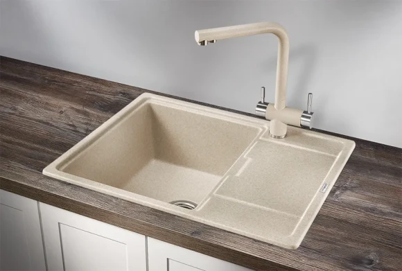 6503, ПИРИТ, кухонная мойка, кварц