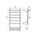 Полотенцесушитель электрический Point Артемида PN14156PE П4 500x600 c 2 полками, левый/правый хром Полотенцесушитель электрический Point Артемида PN14156PE П4 500x600 c 2 полками, левый/правый хром