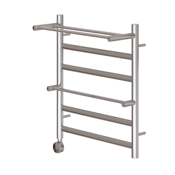 Полотенцесушитель электрический Point Артемида PN14156PE П4 500x600 c 2 полками, левый/правый хром Полотенцесушитель электрический Point Артемида PN14156PE П4 500x600 c 2 полками, левый/правый хром