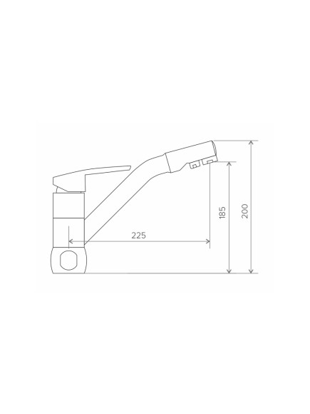 Смеситель кухонный TOLERO Vigo