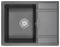 6503, ЧЁРНЫЙ, кухонная мойка, кварц
