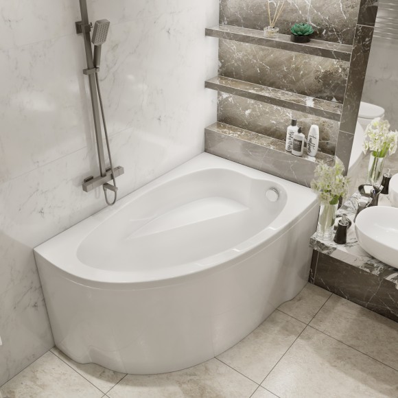 Комплект Акриловая ванна TIMO IVA1610R 160*100*70+Каркас + Слив-перелив Комплект Акриловая ванна TIMO IVA1610R 160*100*70+Каркас + Слив-перелив