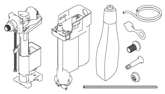 Комплект OLI Pure для бачков скрытого монтажа