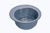 GRANFEST Мойка RONDO 510  1-чаша D-508мм графит арт.GF- GRANFEST Мойка RONDO 510  1-чаша D-508мм графит арт.GF-