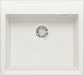 Кухонная мойка Polygran ARGO-560 №36 Белый Хлопок Кухонная мойка Polygran ARGO-560 №36 Белый Хлопок
