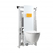 Панель стеклянная для инсталляции OLI Easy Move, белый Панель стеклянная для инсталляции OLI Easy Move, белый