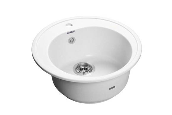 GRANFEST Мойка RONDO 510  1-чаша D-508мм иней арт.GF-