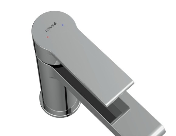 Смеситель для раковины BRASKO однорычажный клик клак